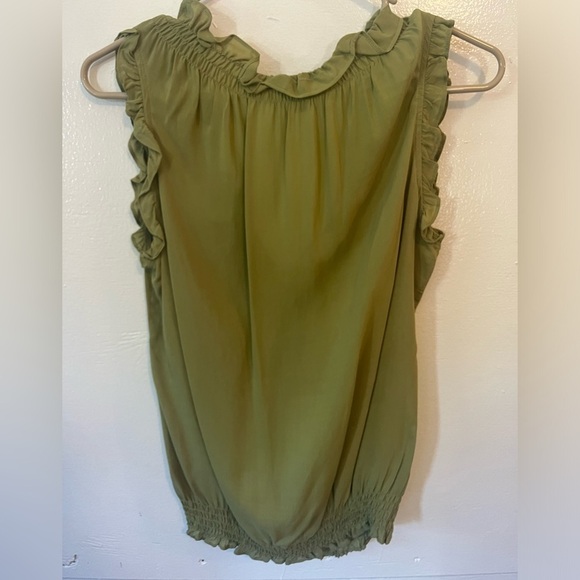Super lightweight green blouse - Picture 3 of 4